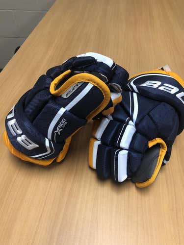 Blue Junior Bauer Vapor X800 Lite 12"  Gloves
