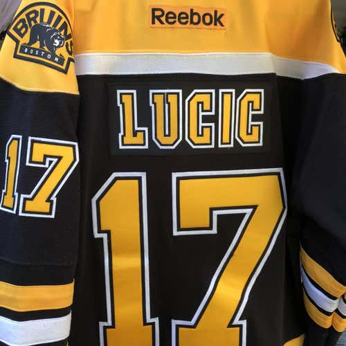 Milan Lucic Boston Bruins Reebok Premier Jersey