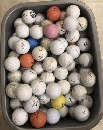 Used Range/hit away  200 Pack Balls