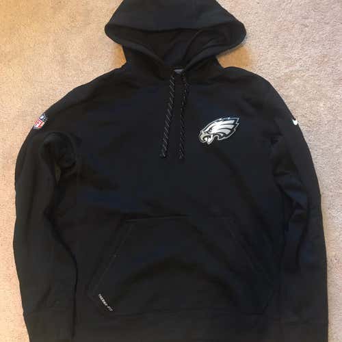 Team Issued Philadelphia Eagles Therma Fit Hoodie - Adult Medium