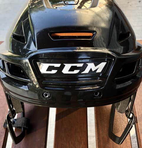 Black Used Small CCM Tacks 710 Helmet
