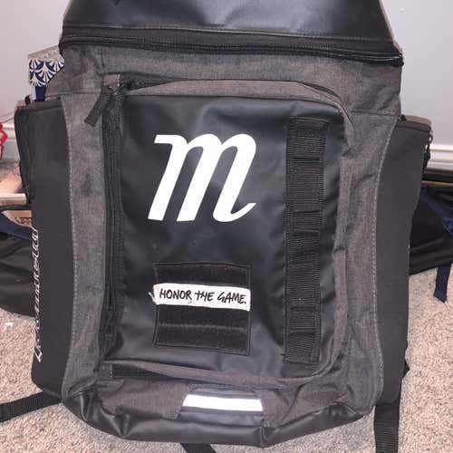 Black Used Marucci Bat Bag