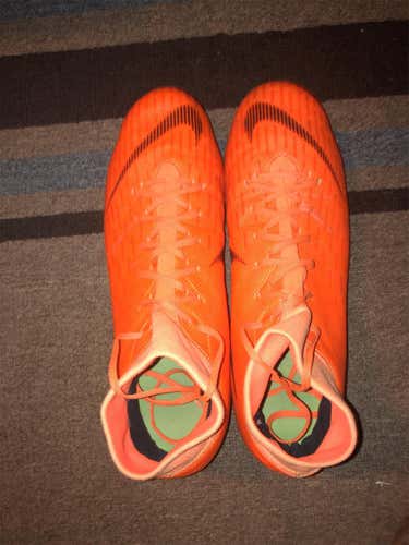 Orange Men's Turf Cleats Nike Mercurial Superfly Cleats