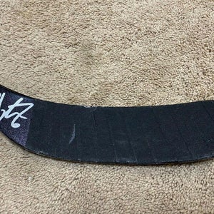 SCOTT HARRINGTON 13'14 Signed WBS Penguins NHL Game Used Hockey Stick COA