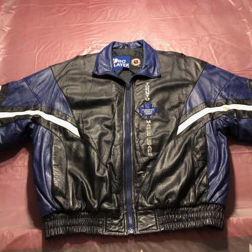 LEATHER - PRO PLAYER - TORONTO MAPLE LEAFS JACKET