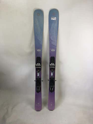 Used Blizzard Black Pearl 88 145 Cm Downhill Ski Womens Combo