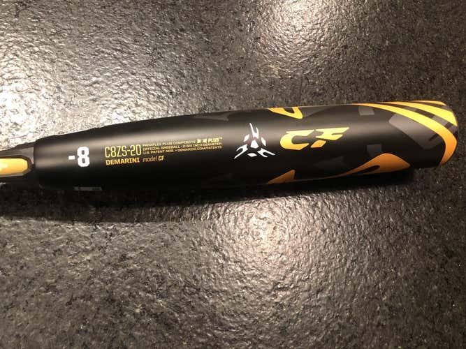 New Kid Pitch (9YO-13YO) USSSA Certified 2020 DeMarini Composite CF Zen Bat (-8) 22 oz 30"