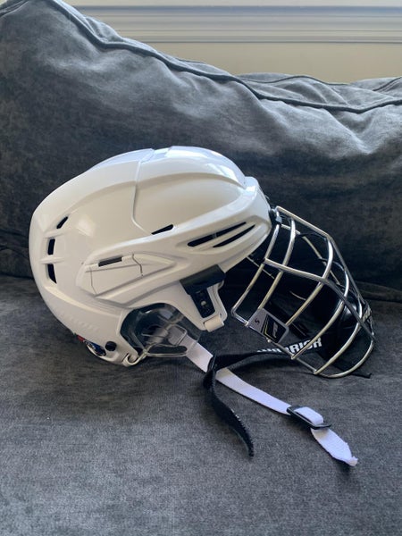 White Brand New Never Used Adult Player's Warrior PX2 Fatboy Helmet Helmet