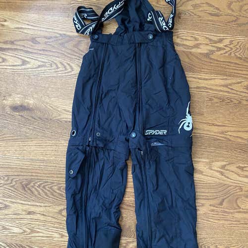 Black Unisex Size 10 Spyder Training Pants/Shorts