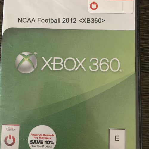 Used NCAA Football 12 (Xbox 360)