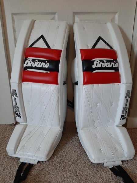 Red New Senior 35" Brian's Alite Air Pac Goalie Leg Pads