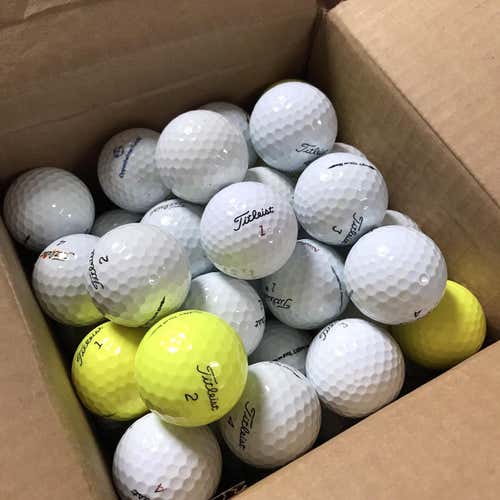48 Used Titleist NXT Series Golf Balls