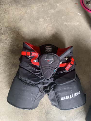 Black Intermediate Medium Bauer  Goalie Pants