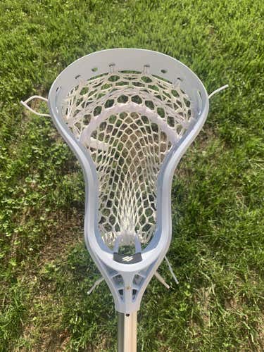 White New Attack & Midfield StringKing Strung Mark 2V Head