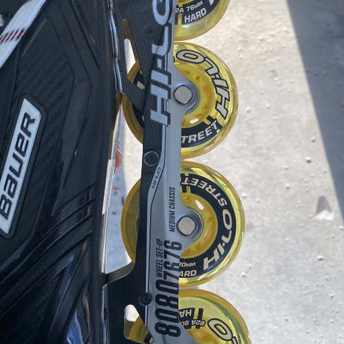 Senior Bauer Regular Width Size 9 Inline Skates