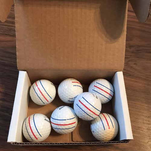 7 Used Callaway ERC Soft Golf Balls