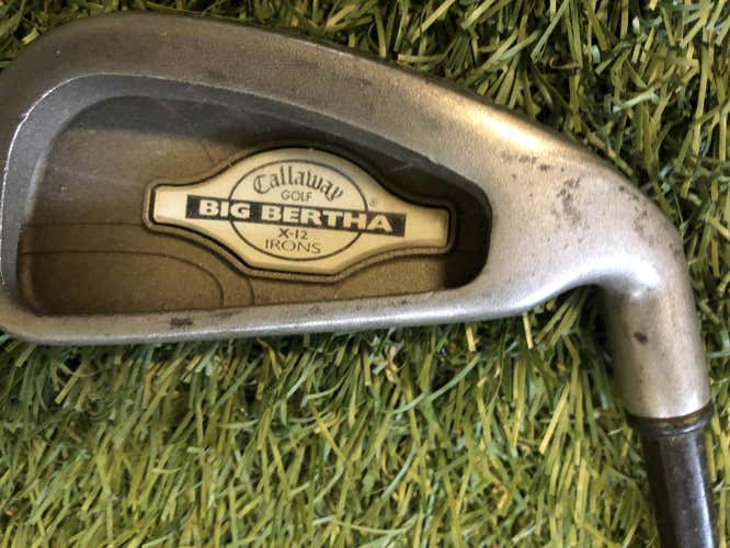 Used Men's Callaway Right Handed 1 iron Big Bertha Stiff Flex Graphite Shaft
