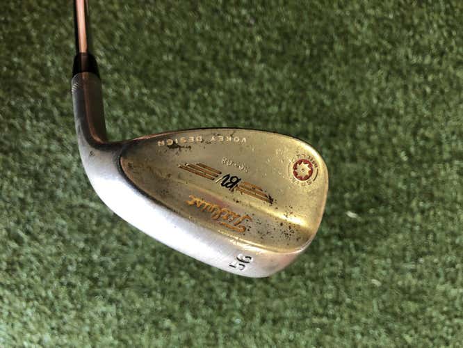 Men's Titleist RH Vokey Wedge Wedge Flex 56 Degree-used