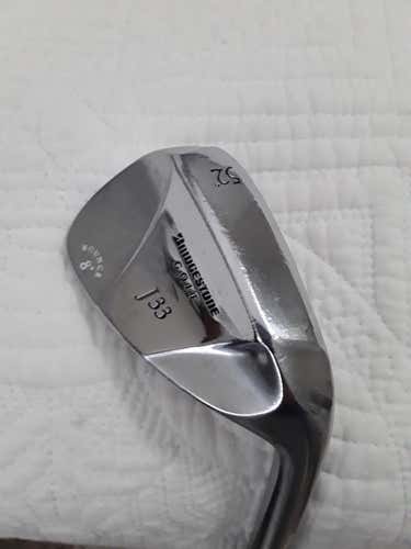 Used Men's Bridgestone Right Handed J33 Wedge Regular Flex 52 Degree Steel Shaft