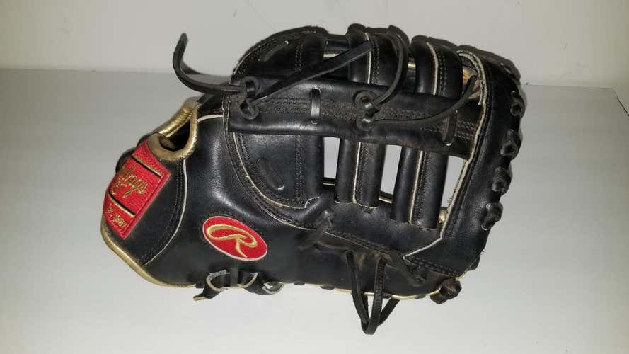Used Rawlings 1B and 11.75" Heart of the Hide Glove 12.5"