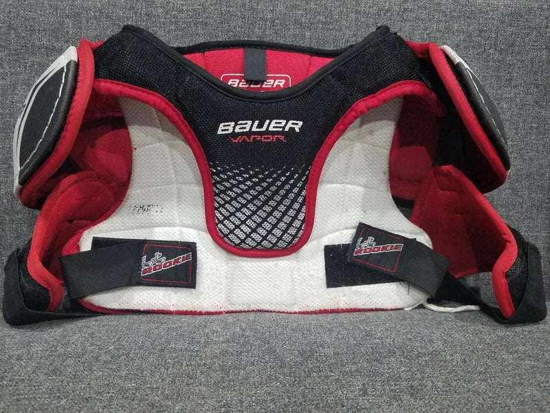 Used Youth Medium Bauer Vapor Lil Rookie Shoulder Pads