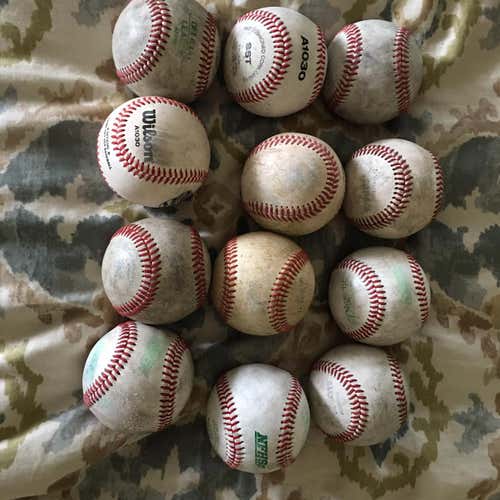 Baseballs 12 Baseballs Good
