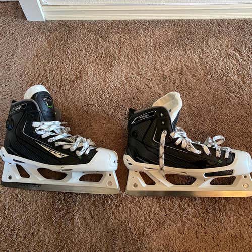 Senior CCM RibCor 44K Regular Width  Size 9 Hockey Goalie Skates