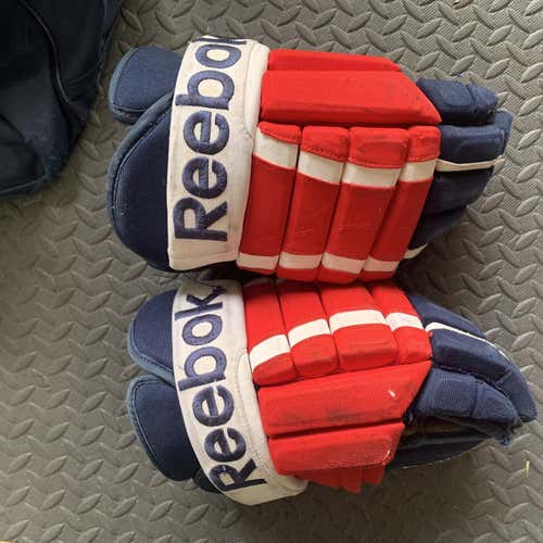 NY Rangers Reebok 14" Pro Stock Gloves