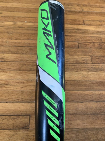 Used Kid Pitch (9YO-13YO) USSSA Certified 2016 Easton Composite Mako Bat (-10) 21 oz 31"