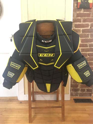 Intermediate Large CCM Premier R1.9 Goalie Chest and Arm Protector Goalie Chest Protector