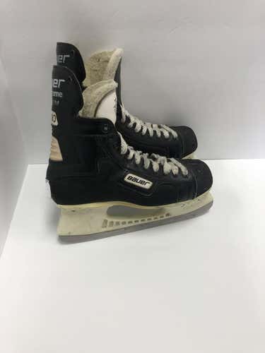 Used Bauer Supreme Custom Senior 9 Ice Skates Ice Hockey Skates