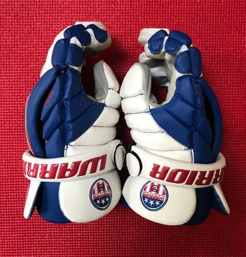 NEW Warrior Evo Lacrosse Gloves 13" "All-America" edition