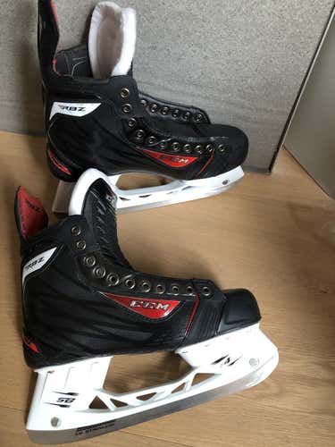 New Senior CCM RBZ Hockey Skates Pro Stock Size 8.5 (left) 8.0 (right) D/A width