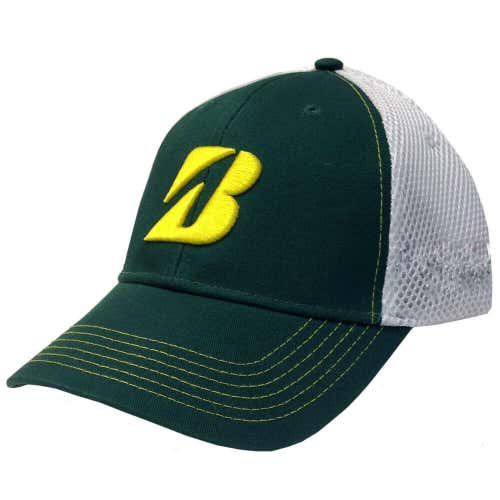 Bridgestone Spring Collection Mesh Hat (Green, Adjustable) 2017 Masters NEW