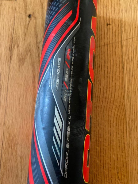 Kid Pitch (9YO-13YO) 2019 Composite Ghost X (-5) 26 oz 31" Bat