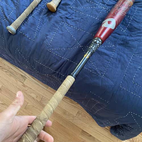 Used BBCOR Certified DeMarini Voodoo Overlord (-3) 29 oz 32" Bat