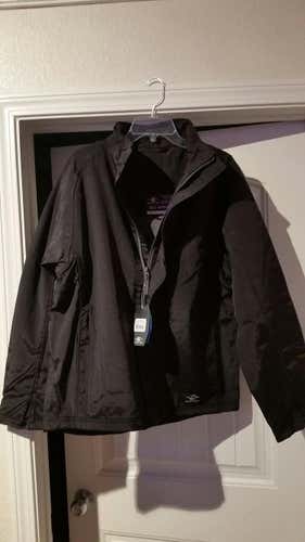 Black New Adult Men's Medium Easton EQ3 Jacket