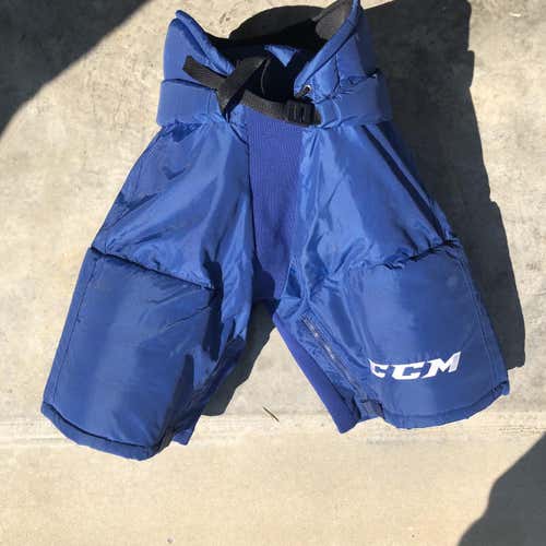 Blue Senior Large CCM HP70 Pro Stock Hockey Pants