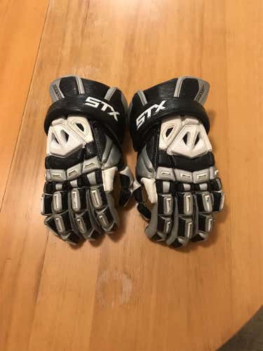 Used STX Assault 13" Lacrosse Gloves