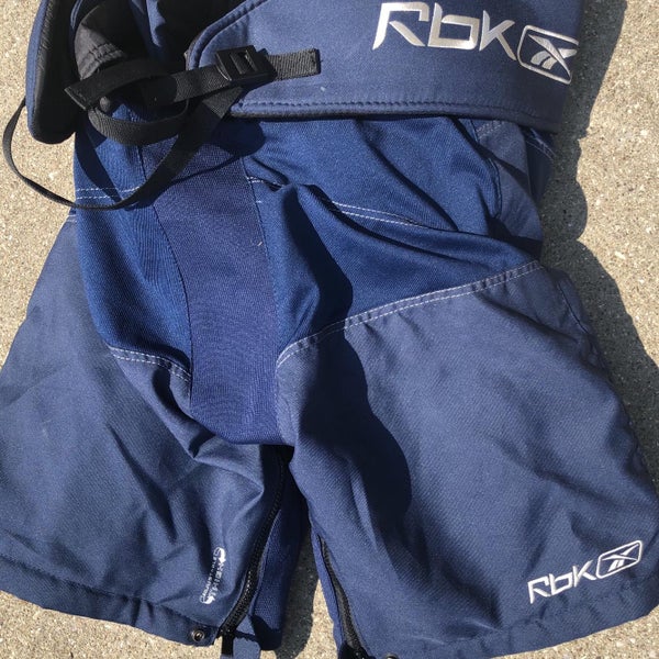 Blue Senior Medium Reebok 8K Pro Stock Hockey Pants