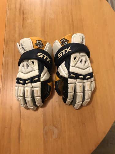Marquette Used STX Assault 14" Lacrosse Gloves
