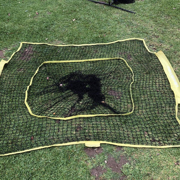 PowerNet Baseball and Softball Net Bow Style 7x7 Yellow