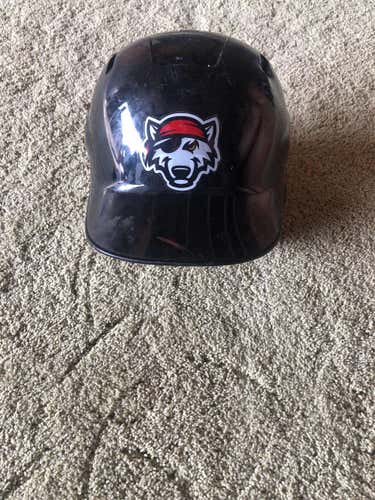 Black Used 7 1/2 Rawlings S100 Batting Helmet