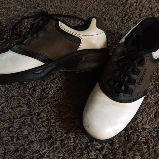 White Kid's Size 4.0 (Women's 5.0) Footjoy Golf Shoes