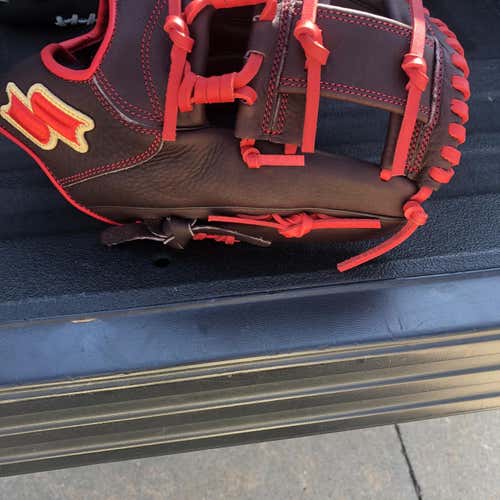 Kid Pitch (9YO-13YO) Infield Red Line 11.5" Baseball Glove