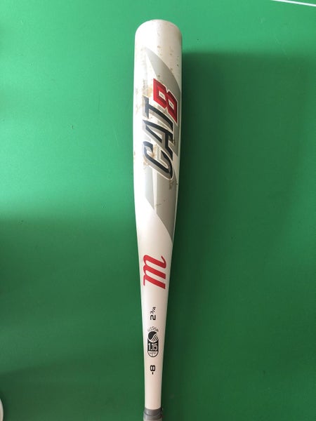 Used Kid Pitch (9YO-13YO) USSSA Certified Marucci Alloy CAT 8 Bat (-8) 23 oz 31"