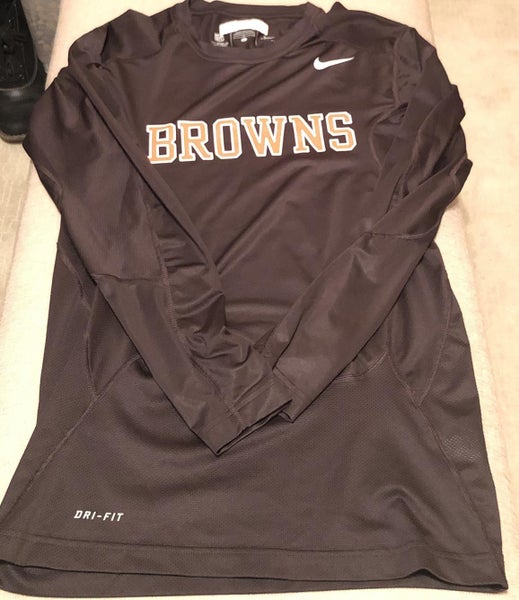 Cleveland Browns Pro Stock Onfield Hyperwarm Size Large OBJ