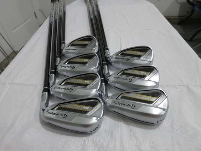 TaylorMade 2020 M Gloire Iron Set - 6-PW, AW, SW - Stiff Regular Graphite - NEW