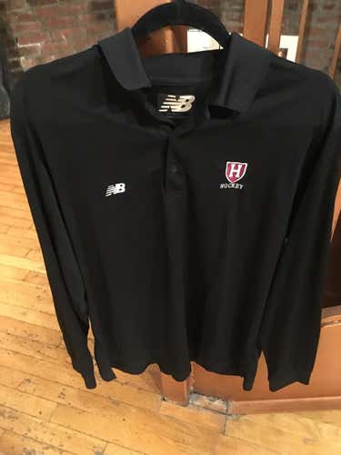 Men's Harvard Hockey Nike Athletic T-Shirt & Black Golf Long Sleeve