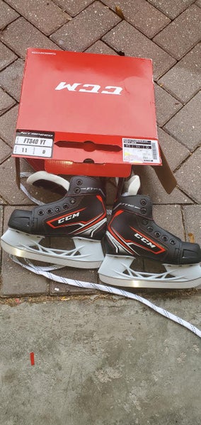 Youth New CCM JetSpeed FT340 Hockey Skates Size 11